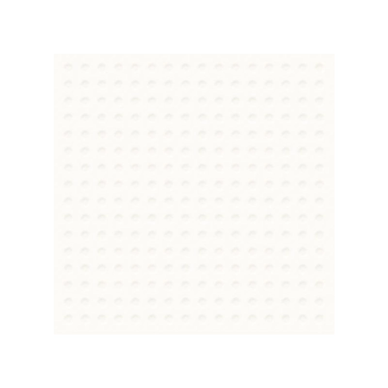 Neve Creative Bianco Ściana Dekor Połysk 9,8x9,8 Paradyż