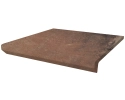 Scandiano Rosso Kapinos Stopnica Prosta 30x33 Paradyż