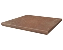 Scandiano Rosso Kapinos Stopnica Narożna 33x33 Paradyż