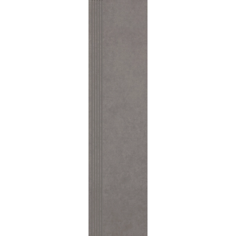 Intero Grys Stopnica Prosta Nacinana Mat. 29,8x119,8 Paradyż