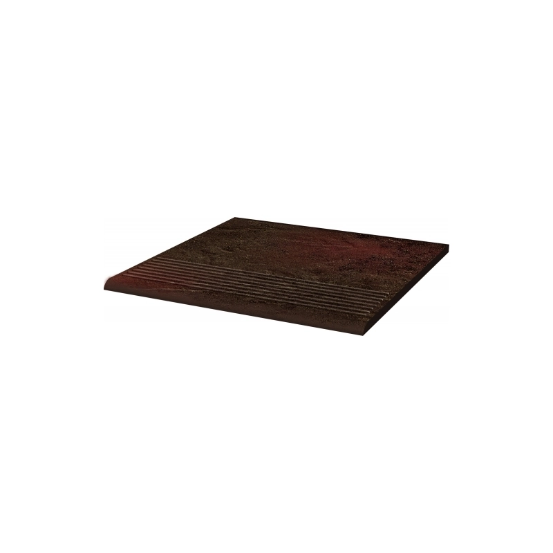 Semir Brown Stopnica Prosta 30x30 Paradyż