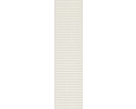 Płytka ścienna Groove white sugar 1 STR 29,8x7,8x1 Tubądzin