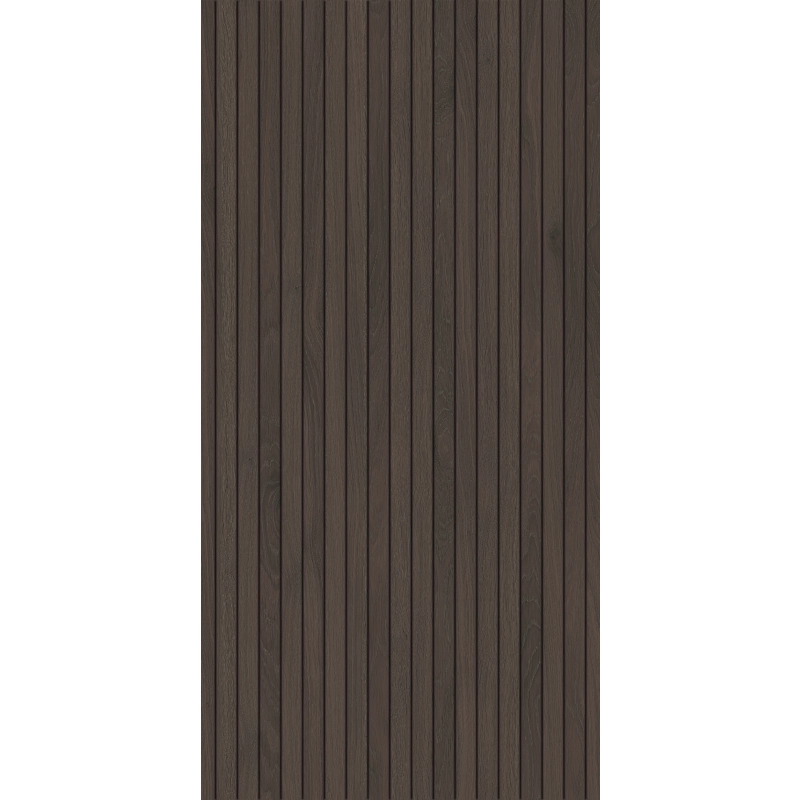Płytka gresowa Echo Lamella brown STR 119,8x59,8x0,9 Tubądzin