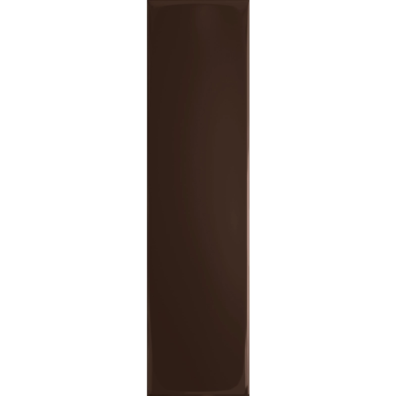 Płytka ścienna Groove brown gloss 29,8x7,8x1 Tubądzin