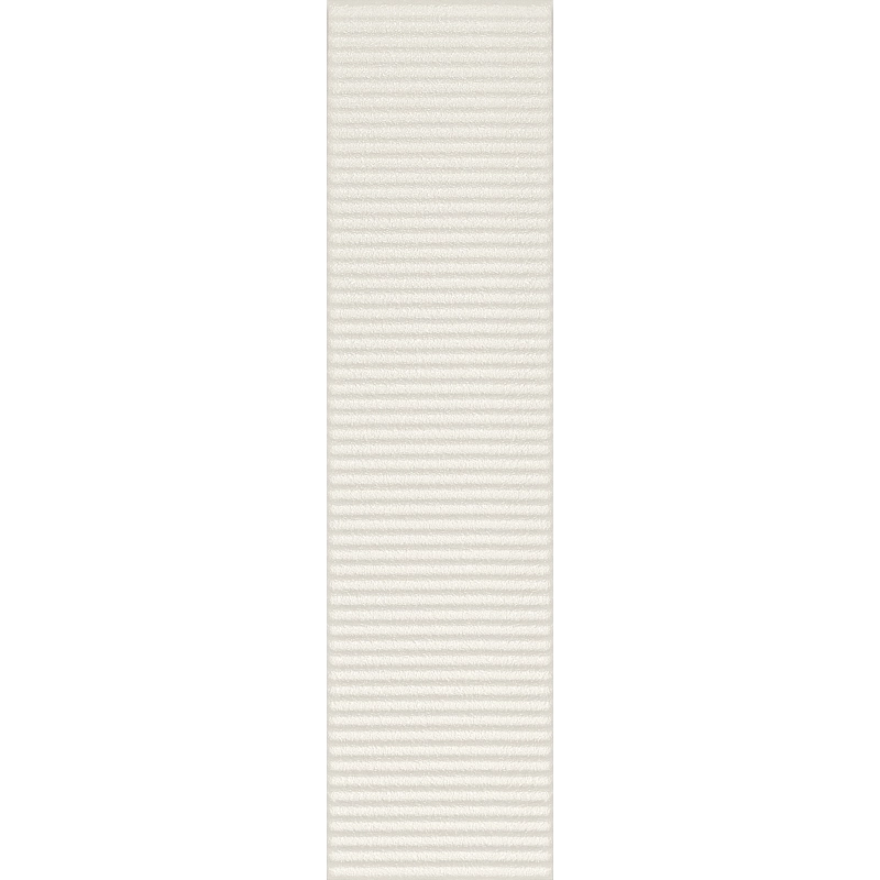 Płytka ścienna Groove white sugar 1 STR 29,8x7,8x1 Tubądzin