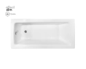 TALIA SLIM wanna prostokątna 160x75 WAT-160-SL Besco