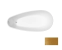 GOYA XS GLAM złota wanna wolnostojąca 142x62 (korek chrom) #WMD-140-GZ Besco