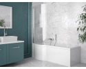 INSPIRO wanna+parawan 150x70 lewa WAI-150-NLE Besco