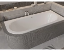 AVITA SLIM + wanna asymetryczna 150x75 lewa (syfon chrom) WAV-150-NLP Besco
