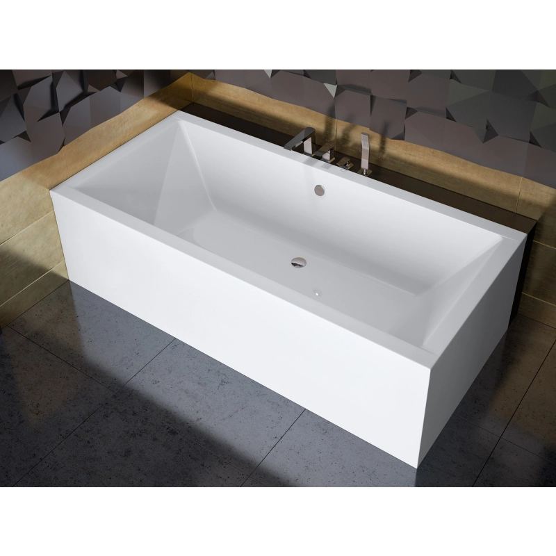 QUADRO wanna prostokątna 155x70 WAQ-155-PK Besco