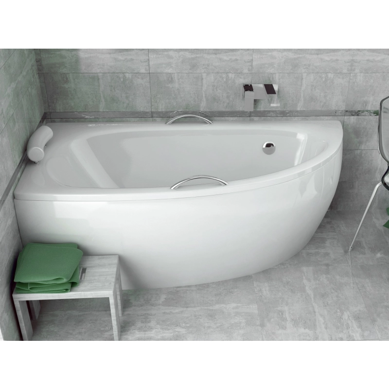 MILENA wanna asymetryczna 150x70 prawa WAM-150-NP Besco