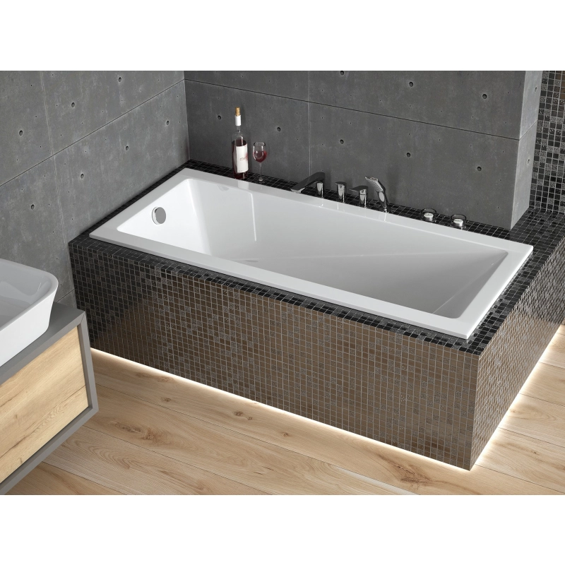 MODERN SLIM wanna prostokątna 150x70 WAM-150-SL Besco