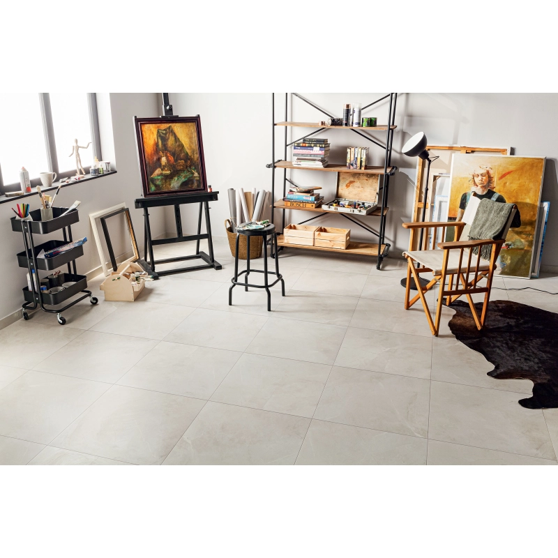 Płytka podłogowa Remos white MAT 59,8x59,8x0,8 Tubądzin