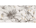 Obraz gresowy element 1 Velo bianco flowers 119,8x59,8x0,8 Tubądzin