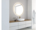 LEO lustro okrągłe 800 mm gold LED