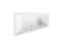 Alvi Duo Slim Wanna asymetryczna do zabudowy, akrylowa, z przelewem, 1700x1250 mm, lewa