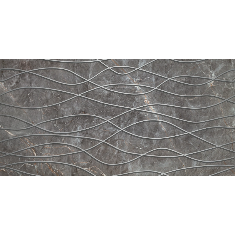 Domino Dekor ścienny Visine waves 59,8x119,8 Tubądzin