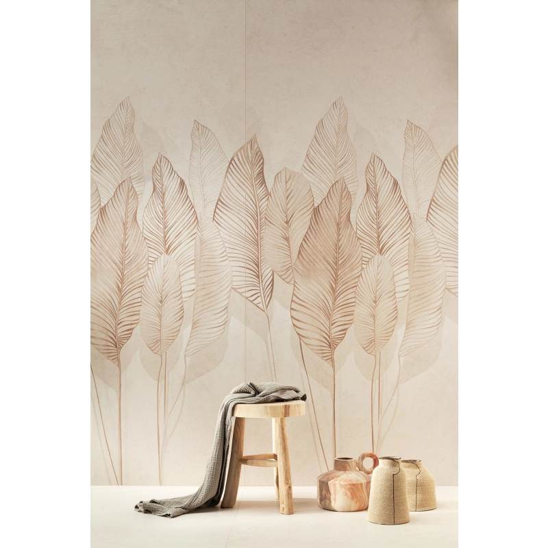 Płytka gresowa Mild Clay ivory STR 59,8x59,8x0,8 Tubądzin