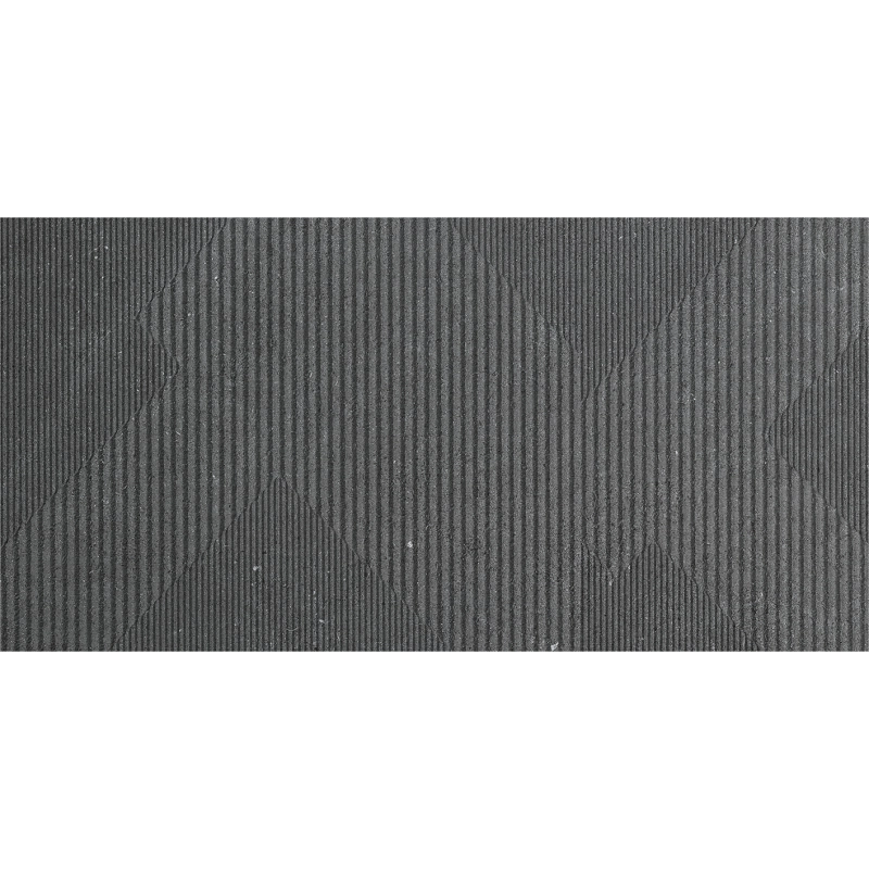 Płytka gresowa Modular Glitch graphite 2 STR 119,8x59,8x0,9 Tubądzin