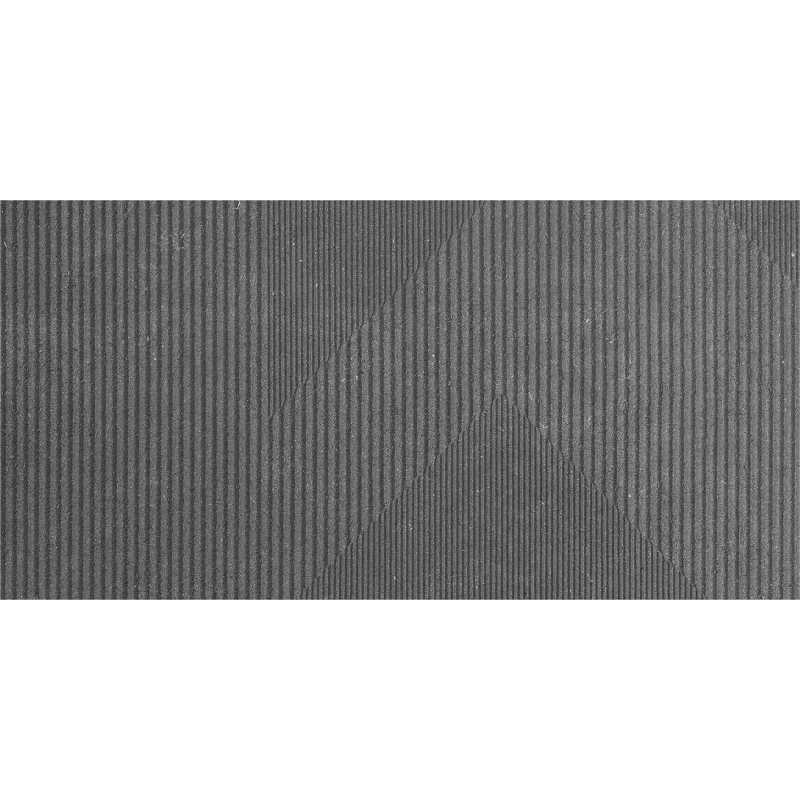 Płytka gresowa Modular Glitch graphite 1 STR 119,8x59,8x0,9 Tubądzin
