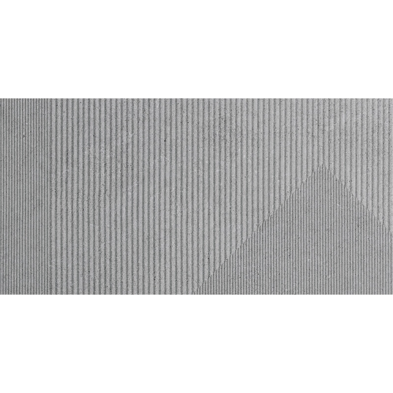 Płytka gresowa Modular Glitch grey 3 STR 119,8x59,8x0,9 Tubądzin